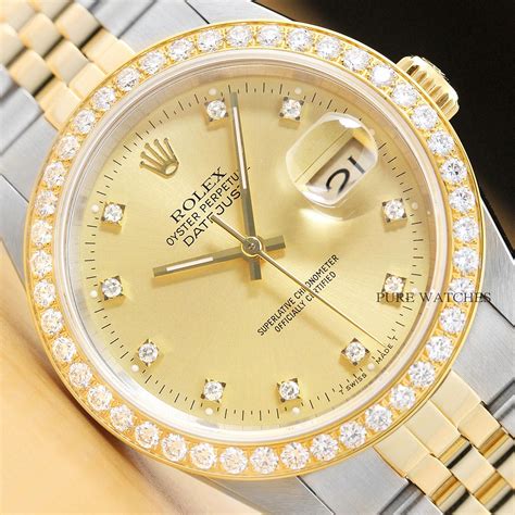 rolex watch model 16233|rolex 16233 diamond bezel.